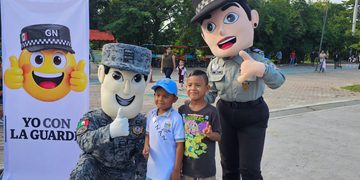 Desfile Conmemorativo con la participación de la Guardia Nacional
