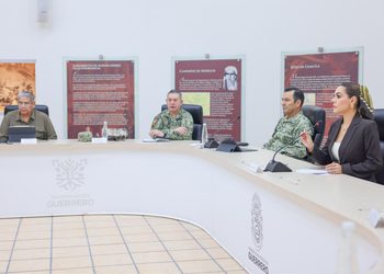 Evelyn Salgado revisa operativos de seguridad por la celebración del Día de Muertos en Guerrero