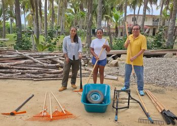 La SEMAREN impulsa la protección de tortugas marinas en Copala