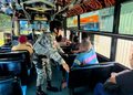 Guardia Nacional mantiene seguridad y proximidad en transporte público de Acapulco